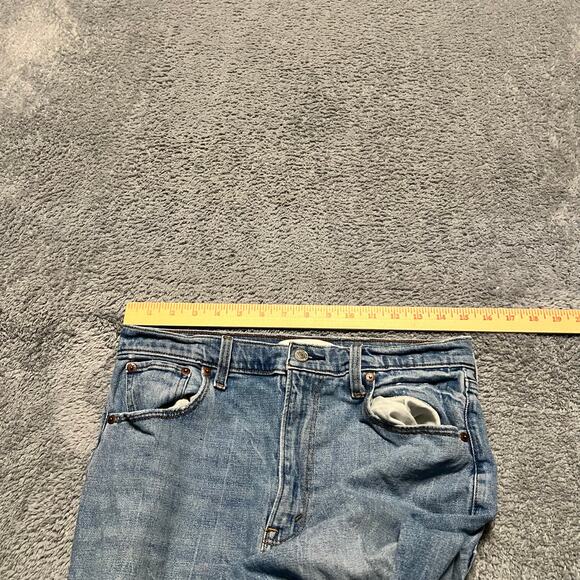 Abercrombie & Fitch Jeans Womens 29 /8 90s Slim Straight Ultra High Rise Blue ** - Picture 9 of 12